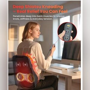 Back Massager with Remote Control Used Like New